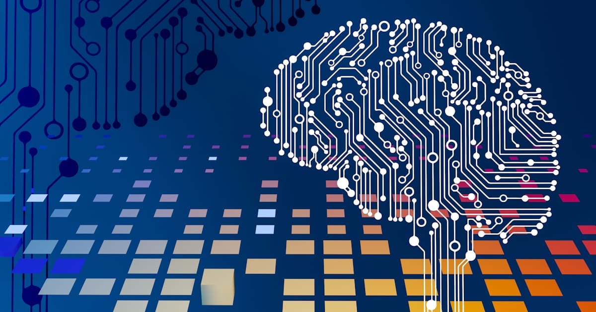 Représentation abstraite de l'intelligence artificielle