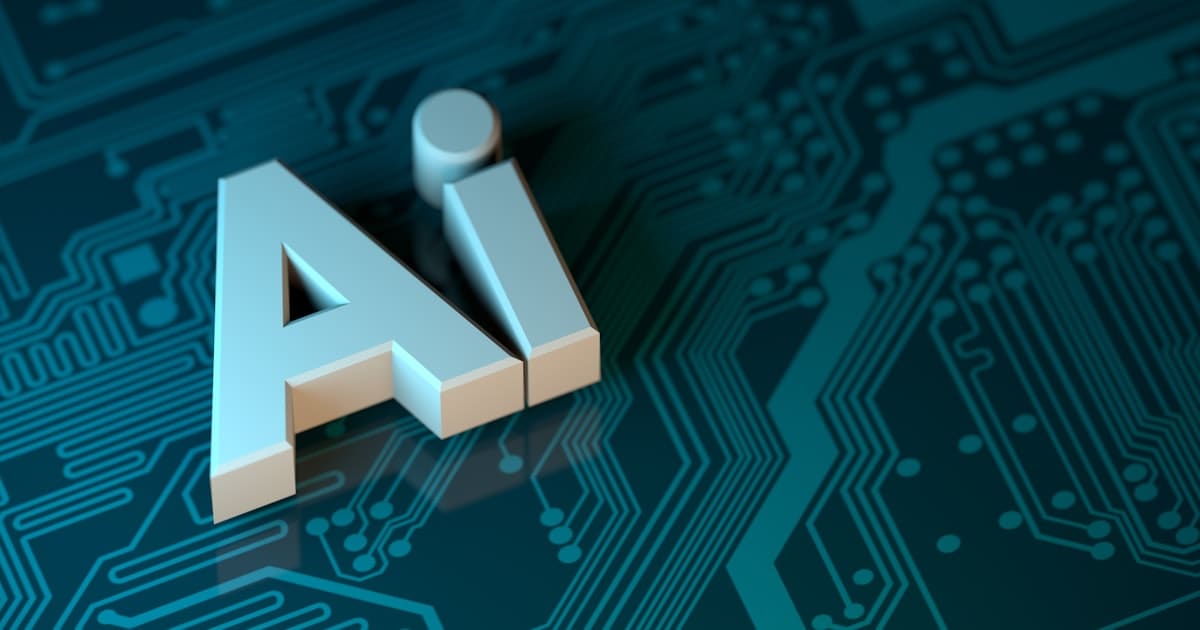 Représentation abstraite de l'intelligence artificielle