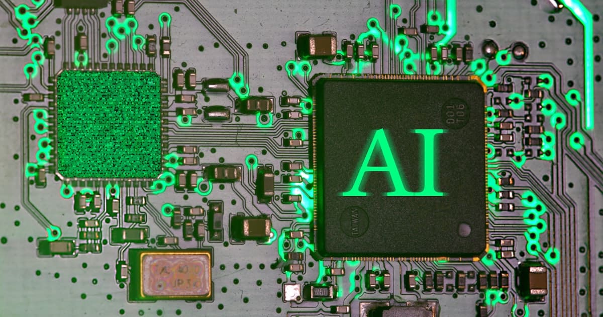 Représentation abstraite de l'intelligence artificielle