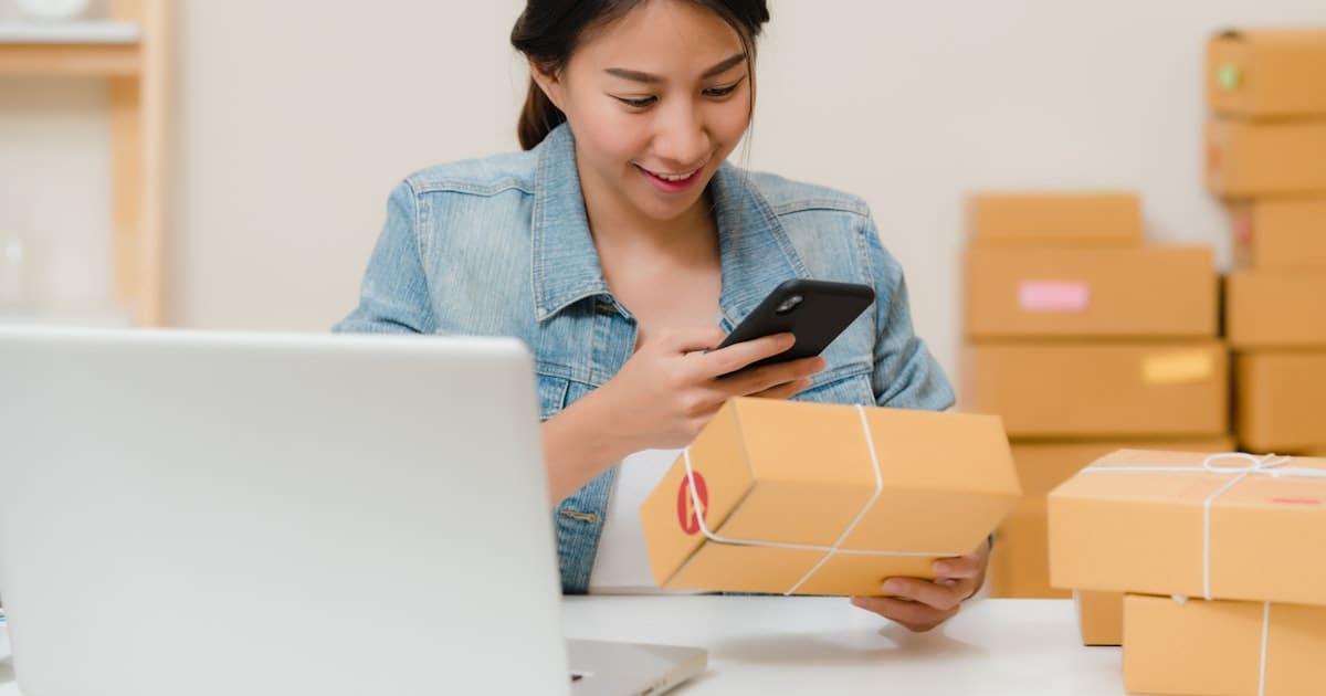 Préparation de commandes e-commerce