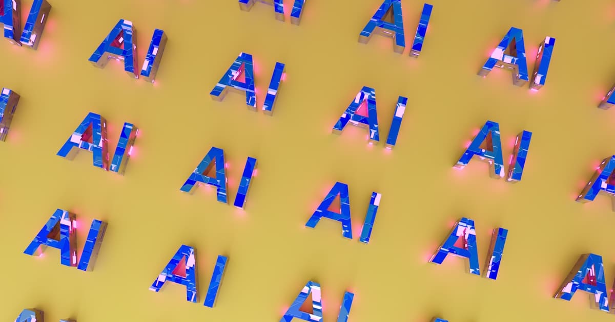 Représentation abstraite de l'intelligence artificielle