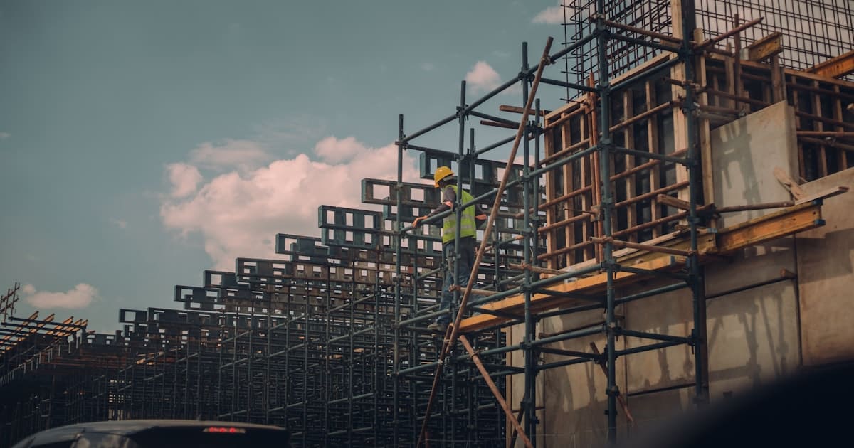 Chantier de construction