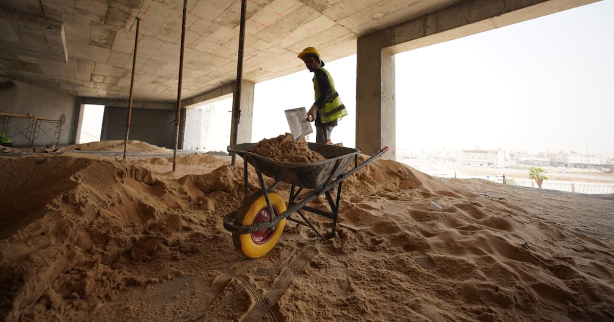 Chantier de construction