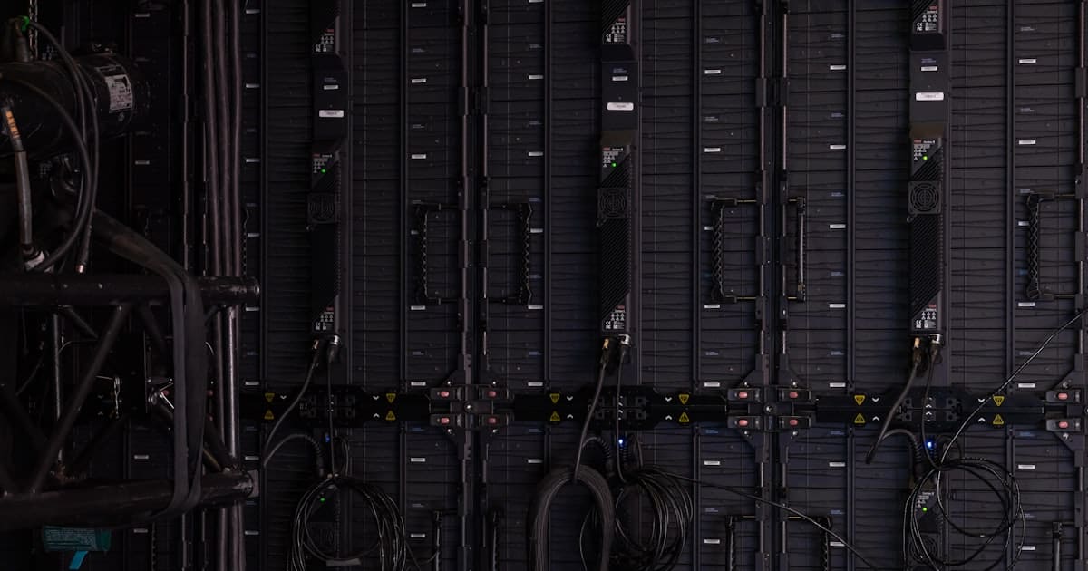 Infrastructure technique et flux de données
