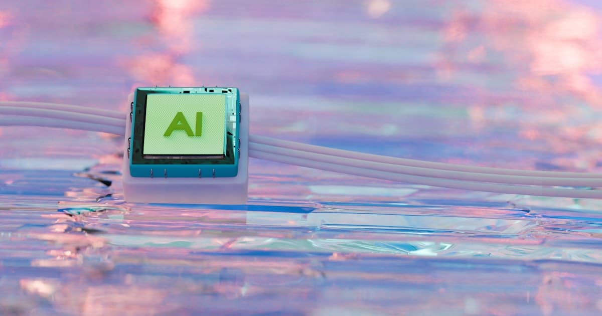 Représentation abstraite de l'intelligence artificielle