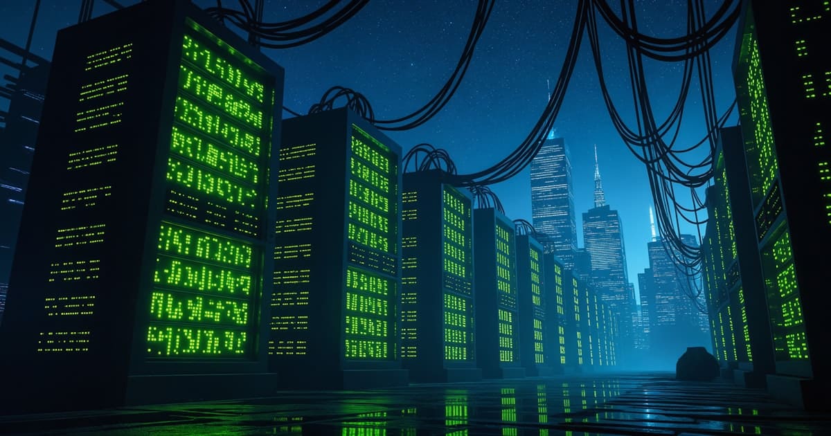 Infrastructure technique et flux de données