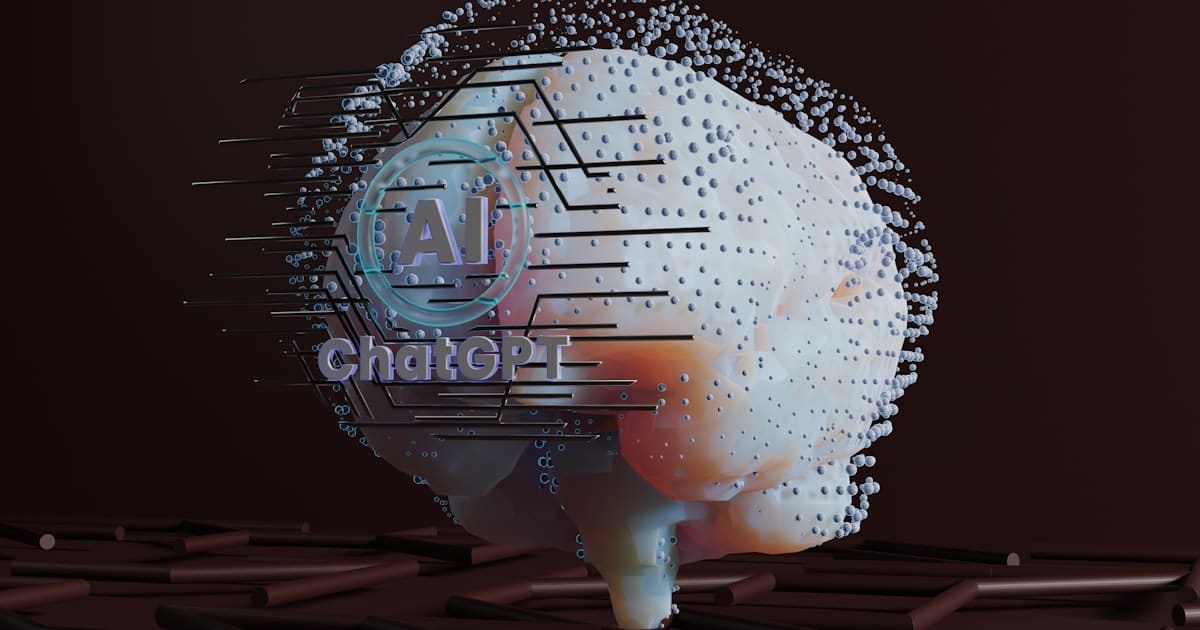 Représentation abstraite de l'intelligence artificielle