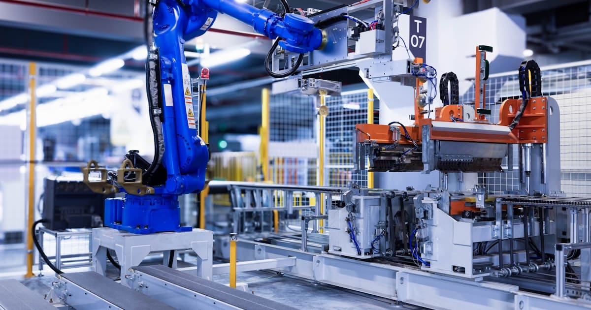 Site de production industrielle